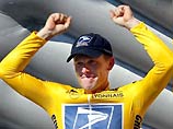 Лэнс Амстронг стал четырехкратным 
победителем "Тур де Франс"