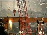 На месте обрушения Всемирного торгового центра рухнул 15-тонный подъемный кран