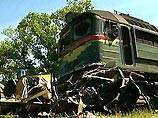 В Алтайском крае поезд столкнулся с автомобилем