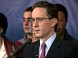 Президент Колумбии Альваро Урибе Президент Колумбии Альваро Урибе