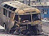 Автобус, следовавший по маршруту Грозный-Урус-Мартан, подорвался на фугасе, когда он проезжал по проспекту имени Орджоникидзе