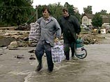 В столице Словакии была объявлена третья, наивысшая, степень угрозы наводнения