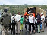 Из курортной зоны Широкая Балка эвакуированы четыре тысячи отдыхающих