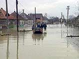 В Харьковской области в поселке Новая Водолага на метр поднялась вода в речке Ольховатка