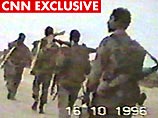 Один из фрагментов видеофильма запечатлел засаду, устроенную арабскими исламистами в Чечне против российского конвоя