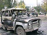 В Грозном на радиоуправляемом фугасе подорвался автомобиль УАЗ с сотрудниками УВД Красноярского края