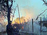 В Калининградской области горит военный полигон
