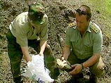 На месте происшествия найдены осколки боеприпасов с российской маркировкой На месте происшествия найдены осколки боеприпасов с российской маркировкой