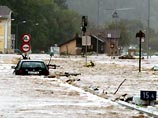 Гроза с ливнями снова вызвала наводнение в Австрии и Швейцарии