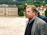 Чехи считают, что их президент не справился с обязанностями во время наводнения