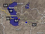 Землетрясение в Туркмении лишило света жителей города Небид-Даг