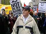 В Лондоне проходит демонстрация против войны с Ираком