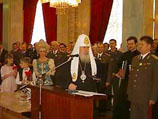 Алексий II выступил в академии Генштаба