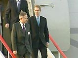 Премьер-министр Великобритании Тони Блэр прибыл в Москву обсуждать проблему Ирака