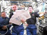 Во время сеанса радиосвязи между ЦУПом и МКС космонавтам были заданы необходимые вопросы