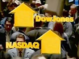 Индексы Dow Jones и NASDAQ в концу недели резко выросли Индексы Dow Jones и NASDAQ в концу недели резко выросли