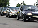 В Химках стартовали любительские ралли "Подмосковье-2002"