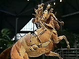 Гюнтер фон Хагенс, художник-анатомист, как он сам себя называет, вынес на суд публики свой новый проект под названием "Конь и всадник"