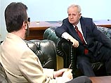 Бывший президент Югославии Слободан Милошевич, потерпевший сокрушительное поражение на выборах 5 октября, дал первое после своей отставки интервью сербской частной телекомпании Palma Television
