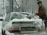 В Москве резко возросло количество аварий 
на дорогах