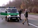В Германии два автоугонщика на высокой скорости прорвались через границу с Польшей     