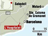 В Испании вооруженный ножом мужчина школе Casal de l'Angel рядом с Барселоной взял в заложники 25 учеников