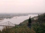 Киев. Вид на Владимирскую горку