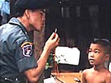 2 км зона наркоторговли на границе Таиланда и Бирмы