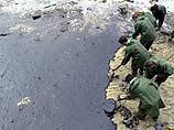 Нефть снова покрыла берег Галисии, который был очищен в воскресенье