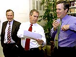 Путин направил поздравление 43-ему президенту США Джорджу Бушу