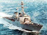 Американский военный корабль столкнулся в Персидском заливе с неопознанным судном