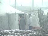 В палаточном лагере чеченских беженцев "Барт" умерла 11-месячная девочка