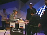Гарри Каспаров выиграл первую партию матча по быстрым шахматам