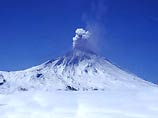 Из кратера вулкана Ключевская Сопка произошел выброс пепла на высоту 4000 метров