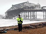 Крупнейший в Великобритатии пирс рухнул в океан