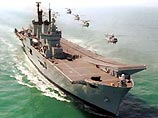 Британский авианосец Ark Royal с пятью кораблями поддержки отправится в субботу в сторону Персидского залива