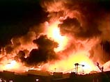Взрывами повреждены два из четырех главных трубопроводов с месторождений Суи и Пиркхо - основной газовой магистрали страны. На месте взрыва возник огромный пожар, который был виден за несколько километров