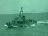 Миноносец Военно-морского флота Уругвая "Вальенте" находился в 11 морских милях от уругвайской военной базы Кабо Полоньо