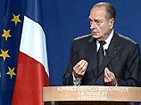 В Туке Жак Ширак подтверждает, что Франция и Великобритания могут вместе строить свои авианосцы
