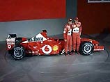 В пятницу команда-чемпион автогонок в классе 'Формула-1' Ferrari, представляя новый болид, предупредила своих соперников в чемпионате 2003 года, что их новая машина еще лучше, чем рекордсменка прошлого сезона