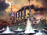 Церемония отдания воинских почестей морякам крейсера "Варяг" и канонерской лодки "Кореец", героически погибшим в Цусимском проливе, прошла в воскресенье на Морском кладбище Владивостока Церемония отдания воинских почестей морякам крейсера "Варяг" и канонерской лодки "Кореец", героически погибшим в Цусимском проливе, прошла в воскресенье на Морском кладбище Владивостока