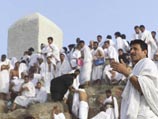 В стоянии  на горе Арафат участвуют более 6 тысяч российских мусульман