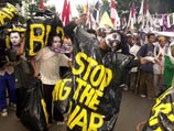 Накануне в Джакарте прошла массовая манифестация против готовящейся военной акции США в Ираке