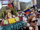 Венесуэльские католики молились о мире в стране
