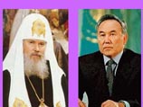 Состоялась встреча Патриарха Алексия II с президентом Назарбаевым
