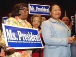 Чернокожая американка будет баллотироваться на пост президента США