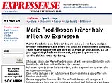 Шведская ежедневная газета Expressen в одном из своих недавних выпусков утверждает, что операция прошла неудачно, и опухоль осталась