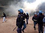 В преддверии российских морозов "Милану" устроили газовую атаку