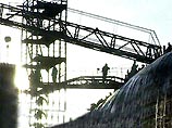 В результате пожара, возникшего сегодня днем на Росляковском судоремонтном заводе Северного флота, пострадала атомная подводная лодка "Псков" В результате пожара, возникшего сегодня днем на Росляковском судоремонтном заводе Северного флота, пострадала атомная подводная лодка "Псков"