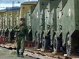 Из Чечни отбыл второй эшелон с 800 российскими военными Из Чечни отбыл второй эшелон с 800 российскими военными